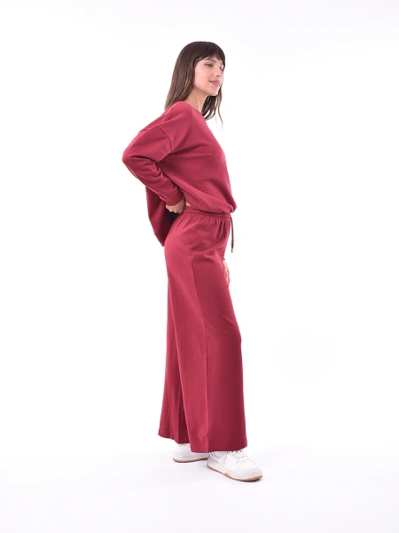 PANTALON CIRA BORDEAUX