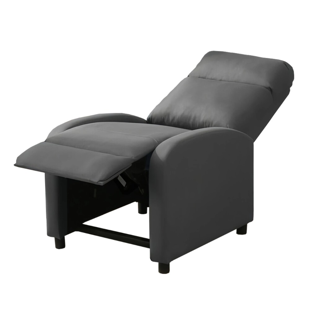 SOFA SILLÓN BUTACA POLTRONA 1 CUERPO GRIS OSCURO