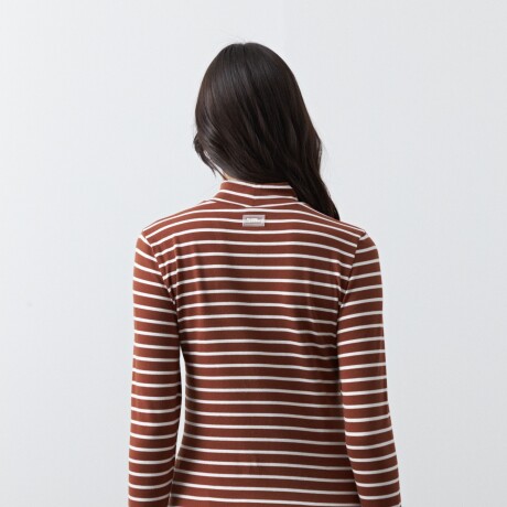 POLERA SAMUEL Marrón Corteza