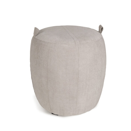 Puff Toulon - Tela Microfibra 2204 (Gris)