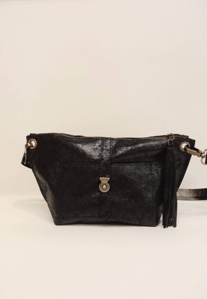 Bandolera Riñonera Canggu - Negro Carbón 