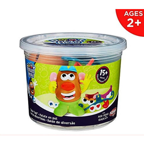 Mr Potato Head- Tater Tub Play Set Inc 15+ piezas con contenedor Mr Potato Head- Tater Tub Play Set Inc 15+ piezas con contenedor