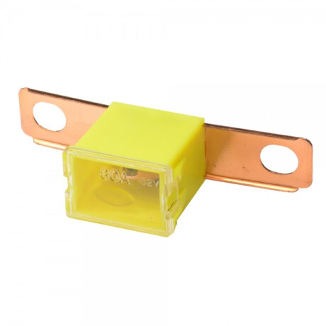 FUSIBLE - MACHO BASE HORIZONTAL 60A AMARILLO - FUSIBLE - MACHO BASE HORIZONTAL 60A AMARILLO -