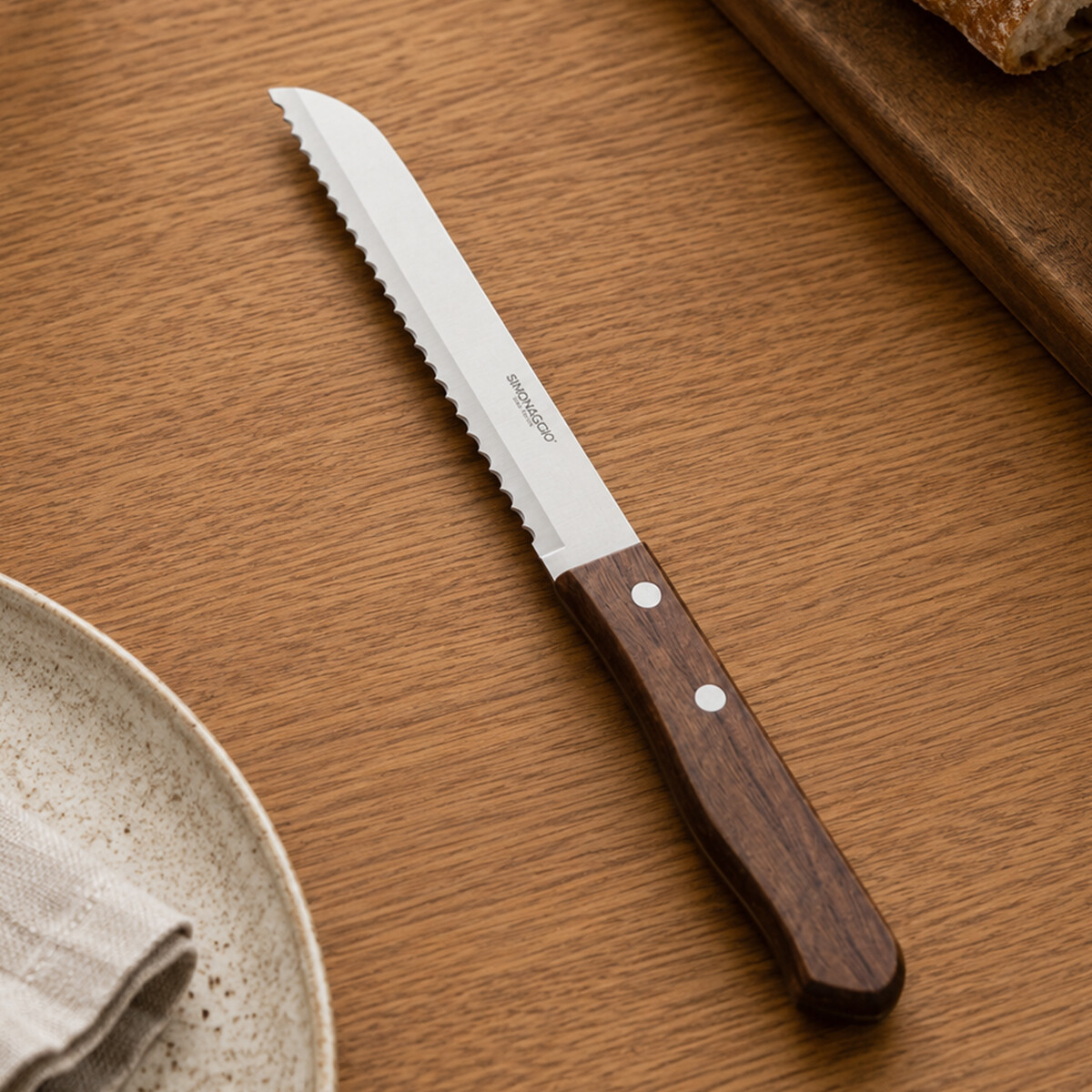 Cuchillo para Pan Simonaggio 31 cm 