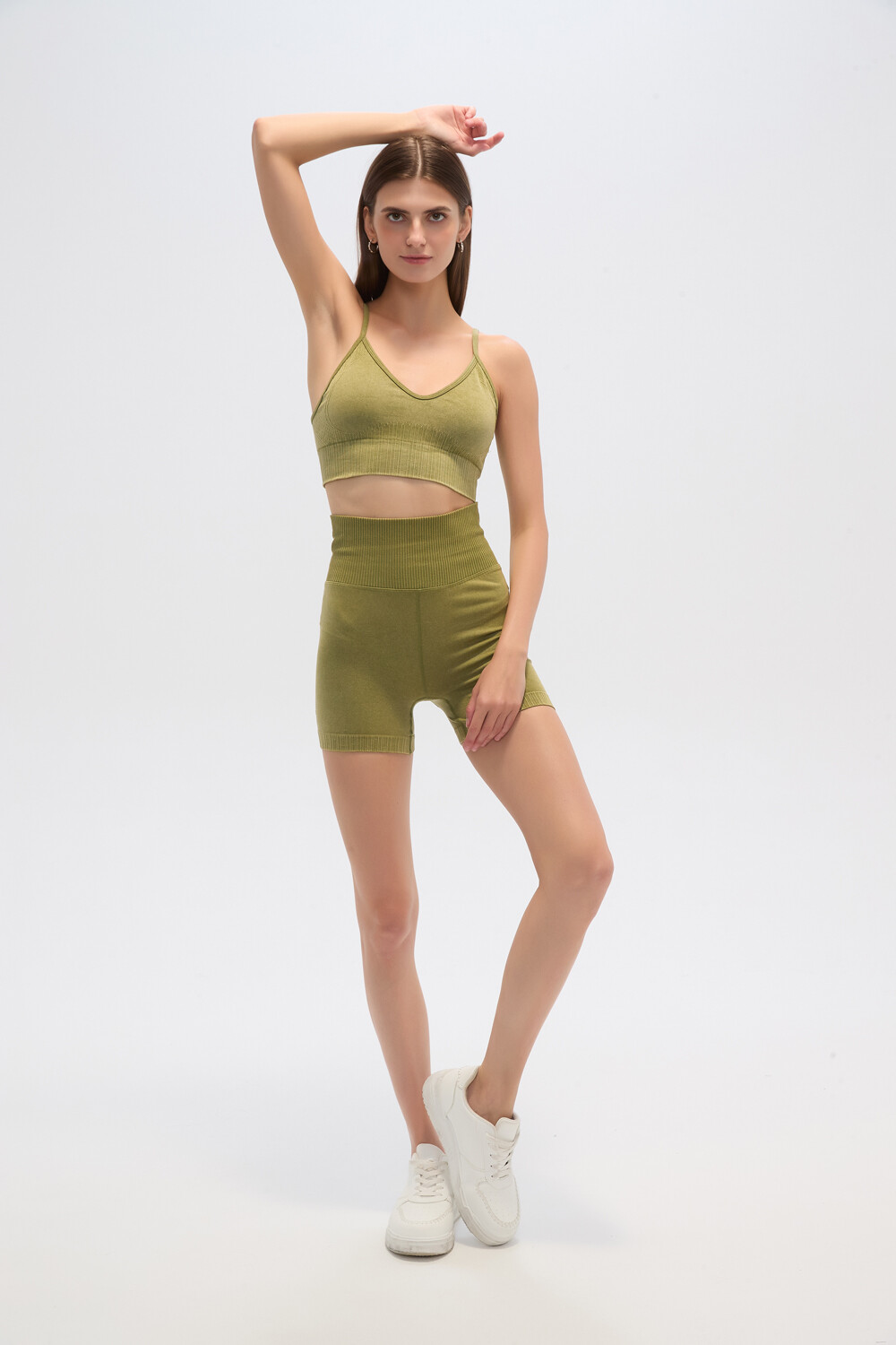 Short Lolene Verde Oliva