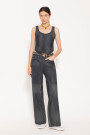 JEANS LINA COATED Azul