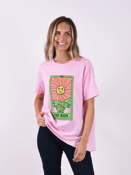 REMERA SUN ROSA CLARO