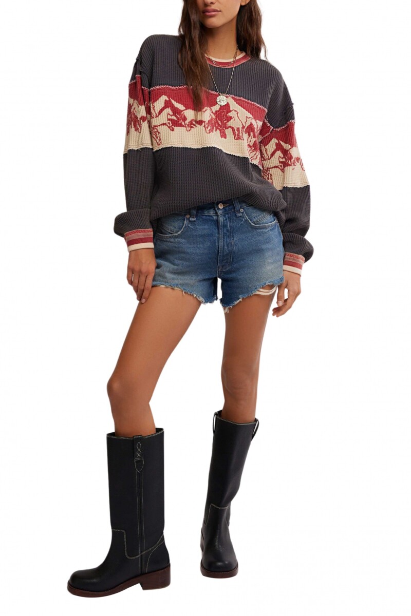 CAMISETA BIG SKY Rojo