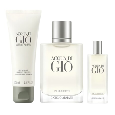 Set Acqua Di Gio Edt 100ml +Shower gel 75ml + 15ml Set Acqua Di Gio Edt 100ml +Shower gel 75ml + 15ml
