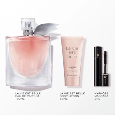 Set Perfume La Vie est Belle EDP V100+Body Lotion+Mini Máscara Set Perfume La Vie est Belle EDP V100+Body Lotion+Mini Máscara