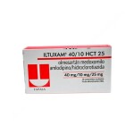 ILTUXAM HCT 40/10/25 MG. CJ.X 28 COMP. única
