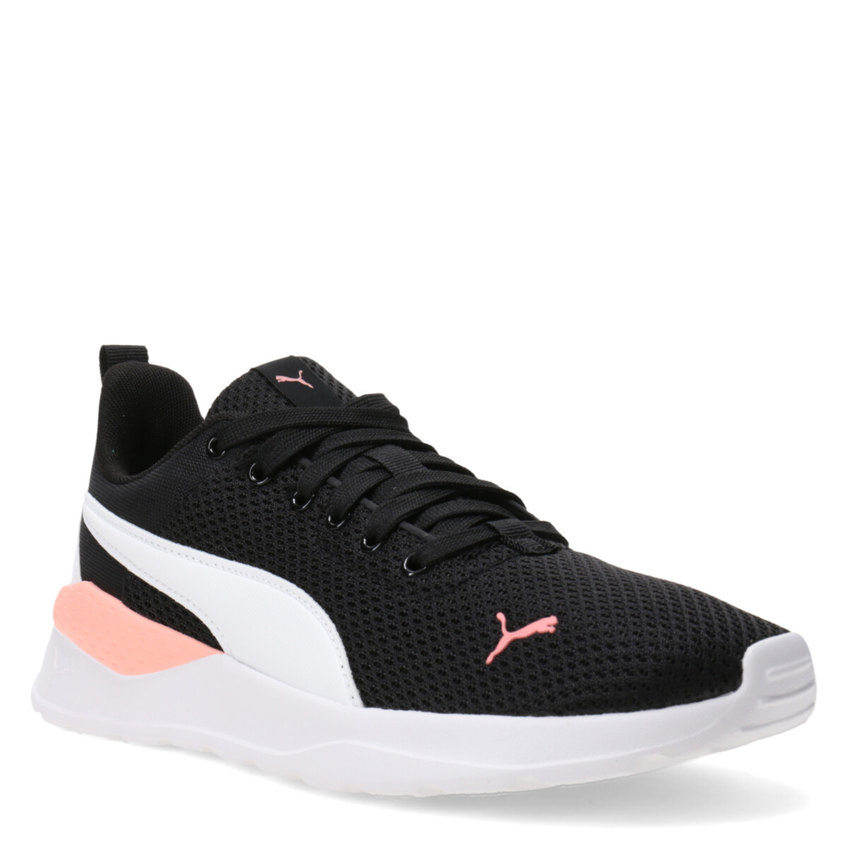 Championes de Mujer Puma Anzarun Lite - Negro - Blanco - Rosado Salmon 