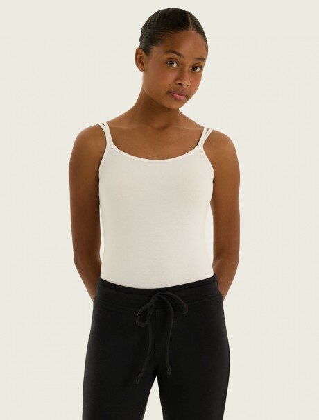 MUSCULOSA BÁSICA BLANCO