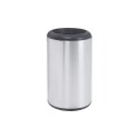PAPELERA TACHO BASURA TRAMONTINA 31 LITROS PLATEADO