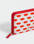 Billetera Billetera Cuerina Estampada - Estampado Rayas
