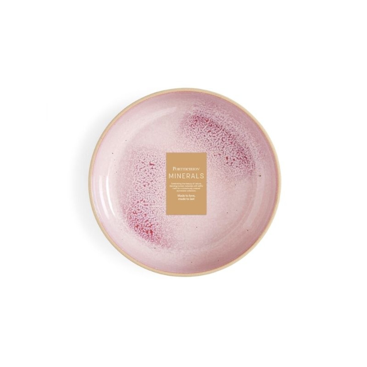 PORTMEIRION MINERALS BOWL BAJO 22CM CUARZO ROSA SET X 4 