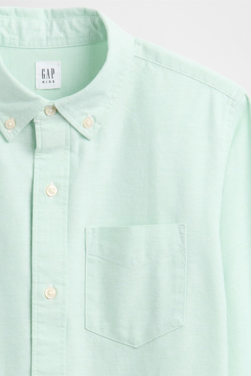 Camisa Oxford Niño Endive