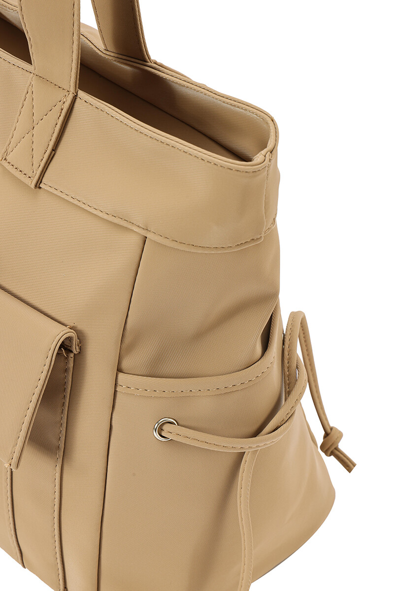 Cartera Torre Beige