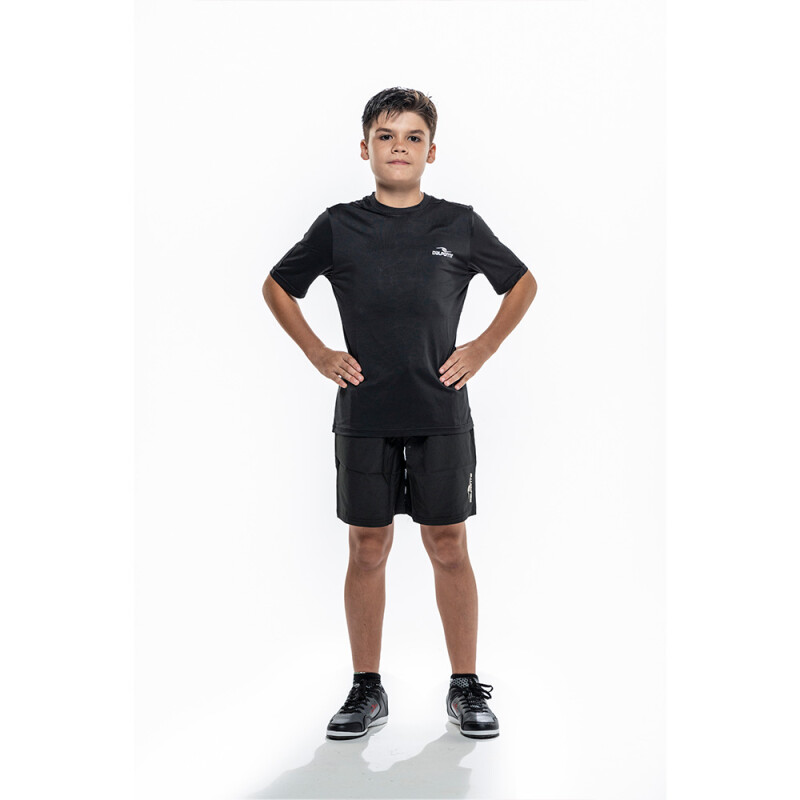 FLOW RUNNING SHORT NEGRO/BLANCO NEGRO/BLANCO