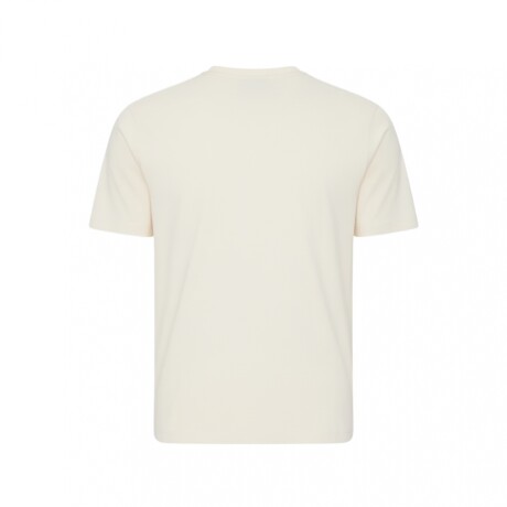 Short EA7 Emporio Armani Logo Series Sleeved Organic Cotton Cream