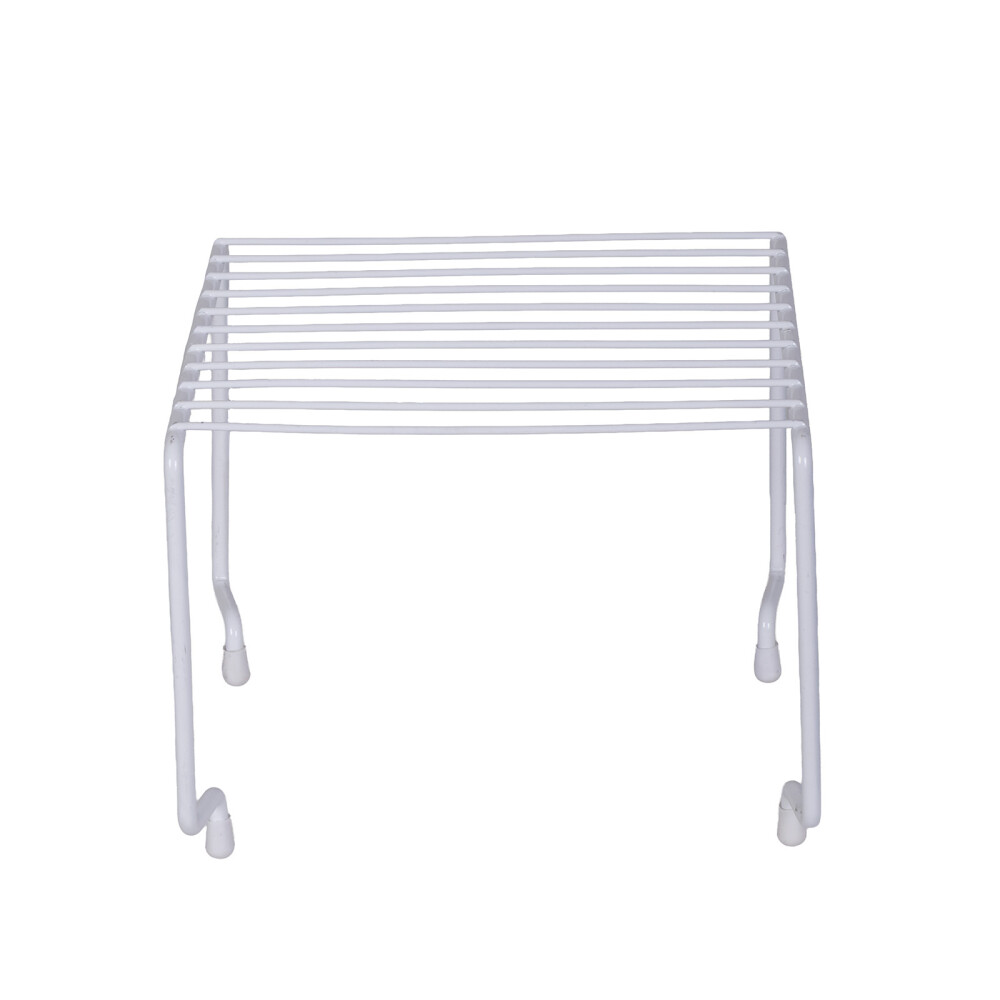 ORGANIZADOR SMALL ACERO BLANCO P/ARMARIO APILABLE