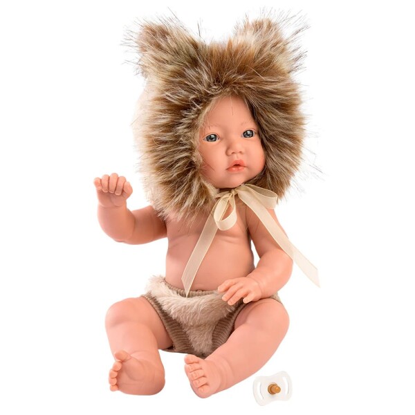 Muñeco Llorens Mini Baby Ropa Leon Bebote Articulado 30 cm Modelo Mini Leon