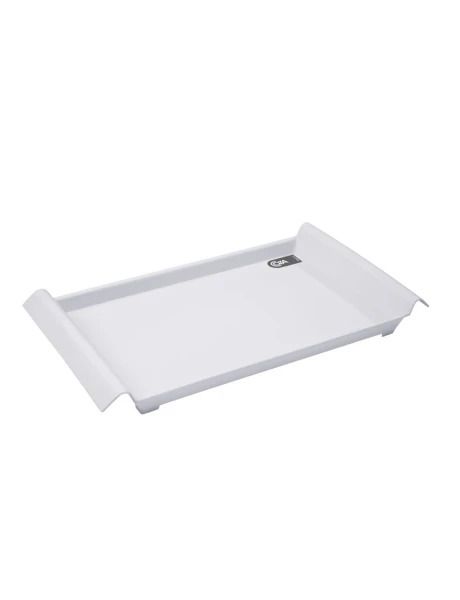 BANDEJA 34x19x3.8CM PLASTICO COZA BLANCO BANDEJA 34x19x3.8CM PLASTICO COZA BLANCO
