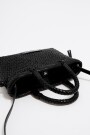 SHOPPER MINI PIEL Negro