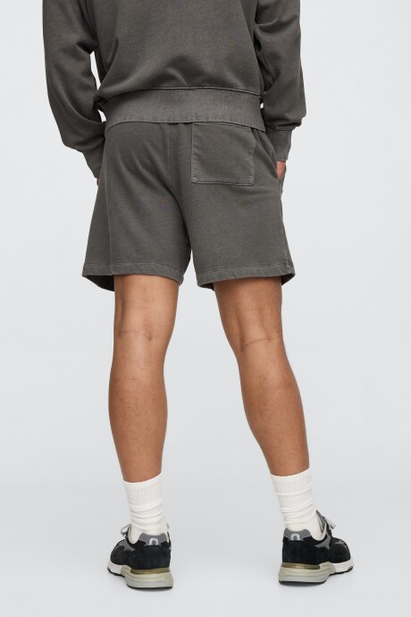 Short Deportivo Sin Felpa Logo Gap Hombre Moonless Night