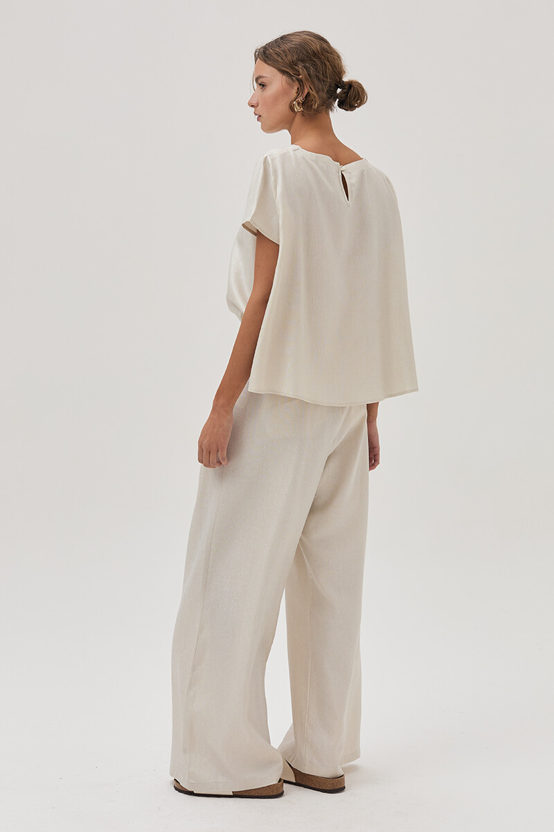 Blusa Alicante Champagne