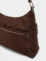 Bolso Bandolera De Nylon canela