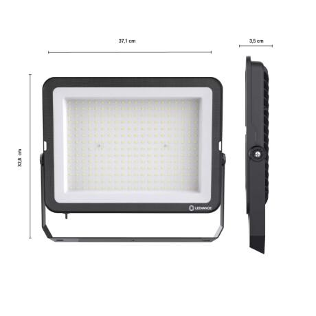 FOCO LED LEDVANCE OSRAM COMPACT IP65 200W Foco LED LEDVANCE OSRAM Compact IP65 200W Negro Luz Fría