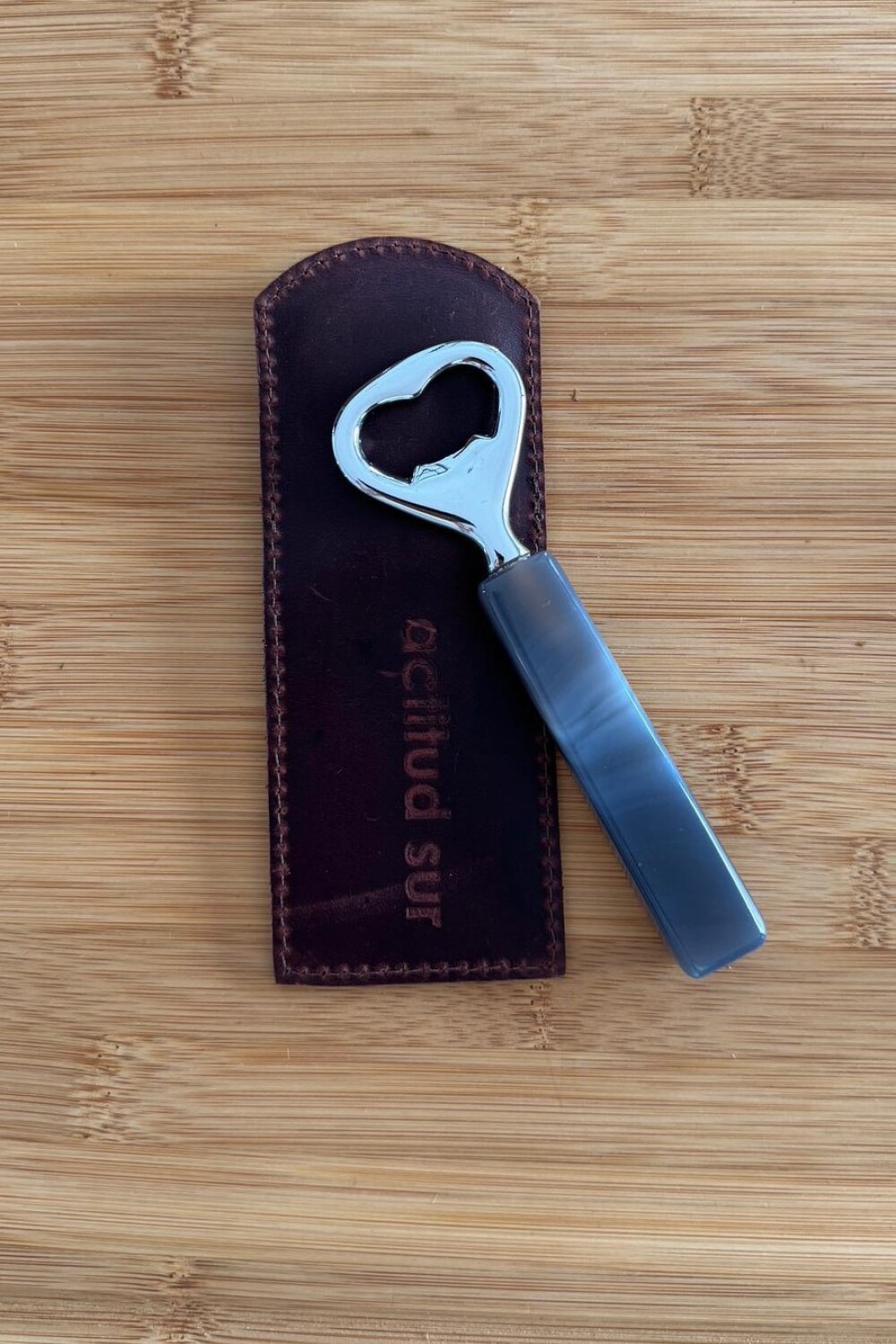 Long Beer Opener Gris / Chocolate