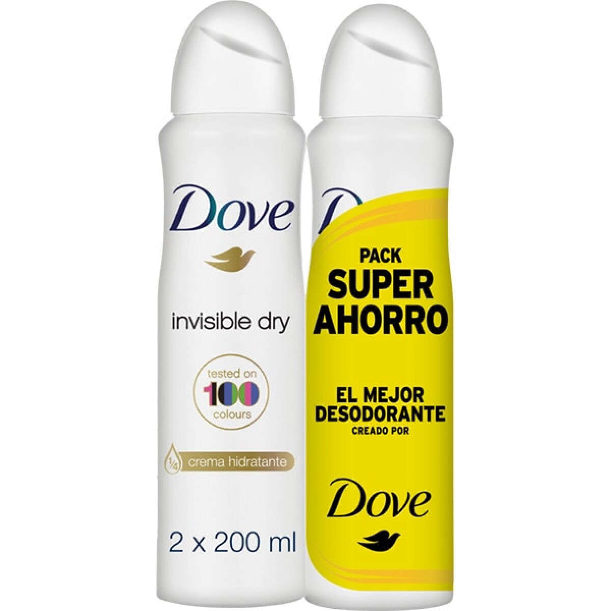 Desodorante Dove Aero Invisible 2+Musc | Protección Efectiva sin Manchas