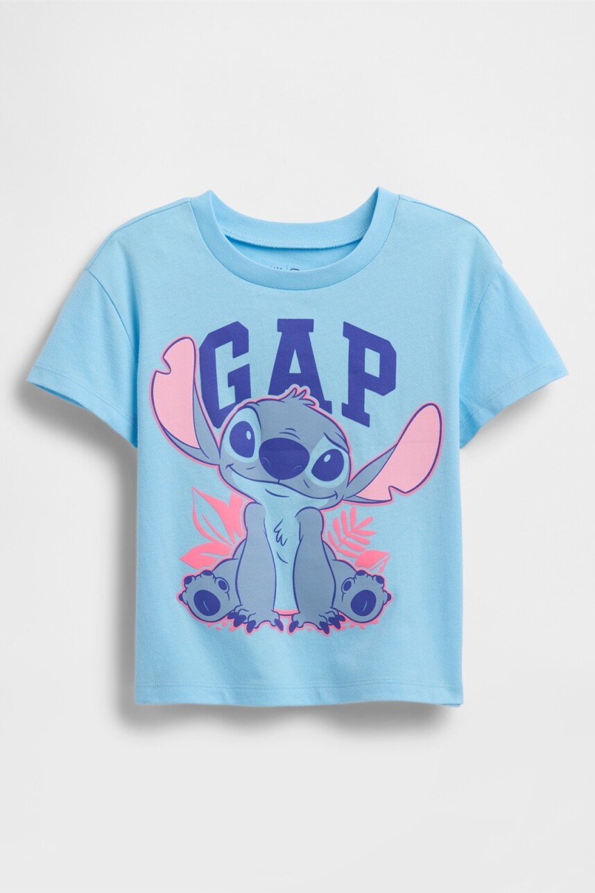 Remera Disney Toddler Niña Chlorine Blue