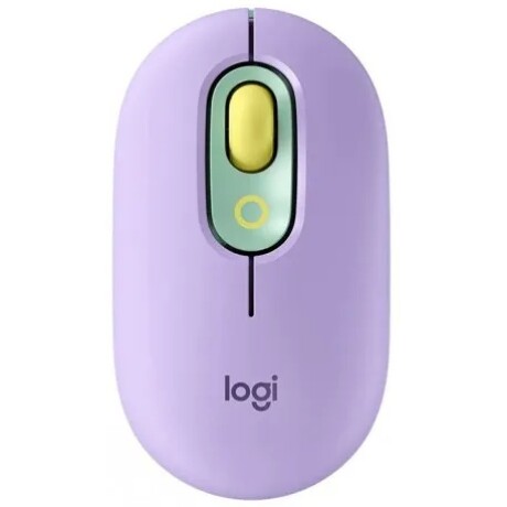 Mouse Logitech Pop Inalámbrico Lila 001
