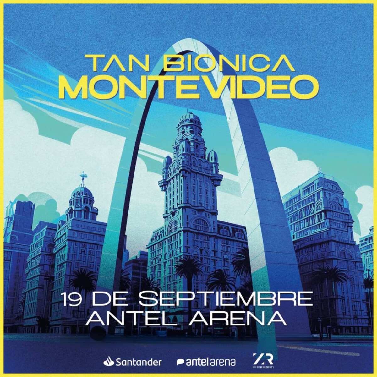 Tan Biónica El Regreso en Antel Arena - Sector 106 