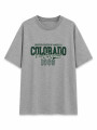 REMERA NAUPLIA PRINTED II GRIS MELANGE M