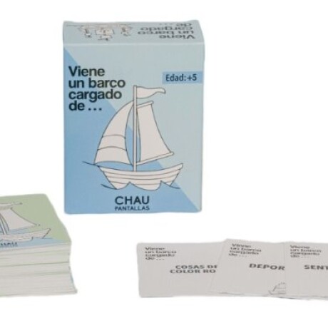 VIENE UN BARCO CARGADO DE... VIENE UN BARCO CARGADO DE...