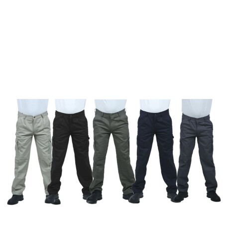 Pantalón cargo flex Gris