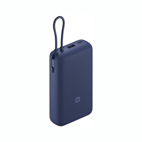 XIAOMI POWER BANK 33W 20000MAH INTEGRATED CABLE Cargador Portátil XIAOMI Power Bank 33W 20000 mAh Cable Integrado - Blue