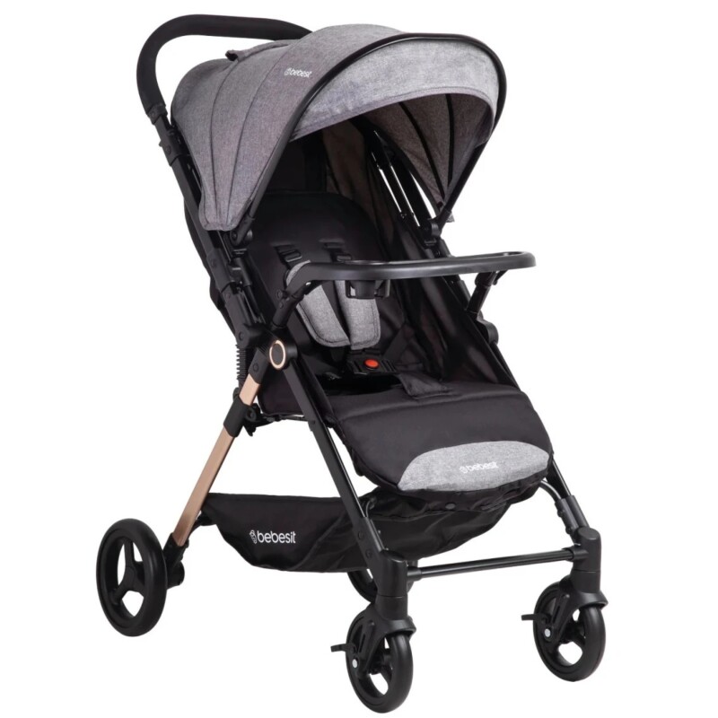 Coche CITY, Manillar Reversible, plegado sencillo y compacto, GRIS Coche CITY, Manillar Reversible, plegado sencillo y compacto, GRIS