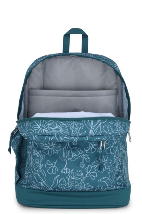 MOCHILA CROSS TOWN PLUS DELIGHTFUL DAISIES GREEN