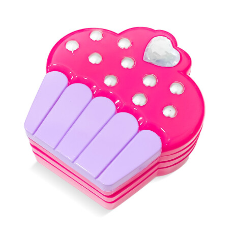 Set De Belleza Infantil Maquillaje Estuche 3 Niveles Sirena