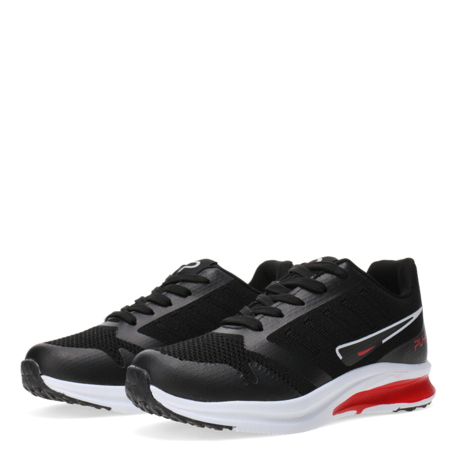 Championes Unisex Push Negro