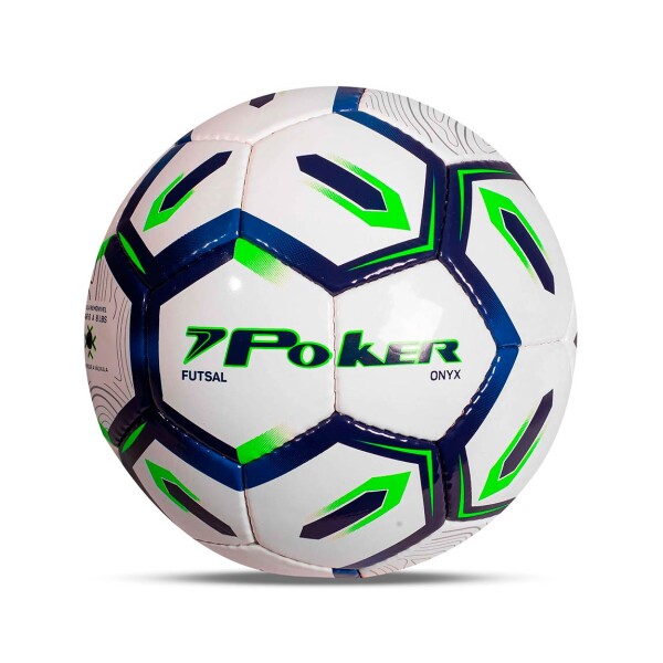 Pelota Fútbol Poker Morado-verde Fluo