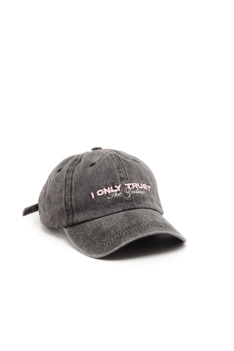 Gorra Gastada - Negro 