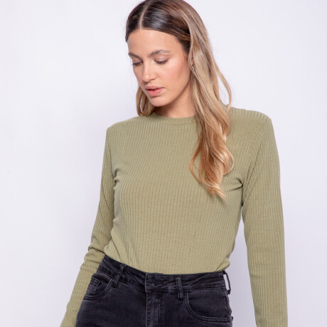 REMERA CALISTA Verde Seco