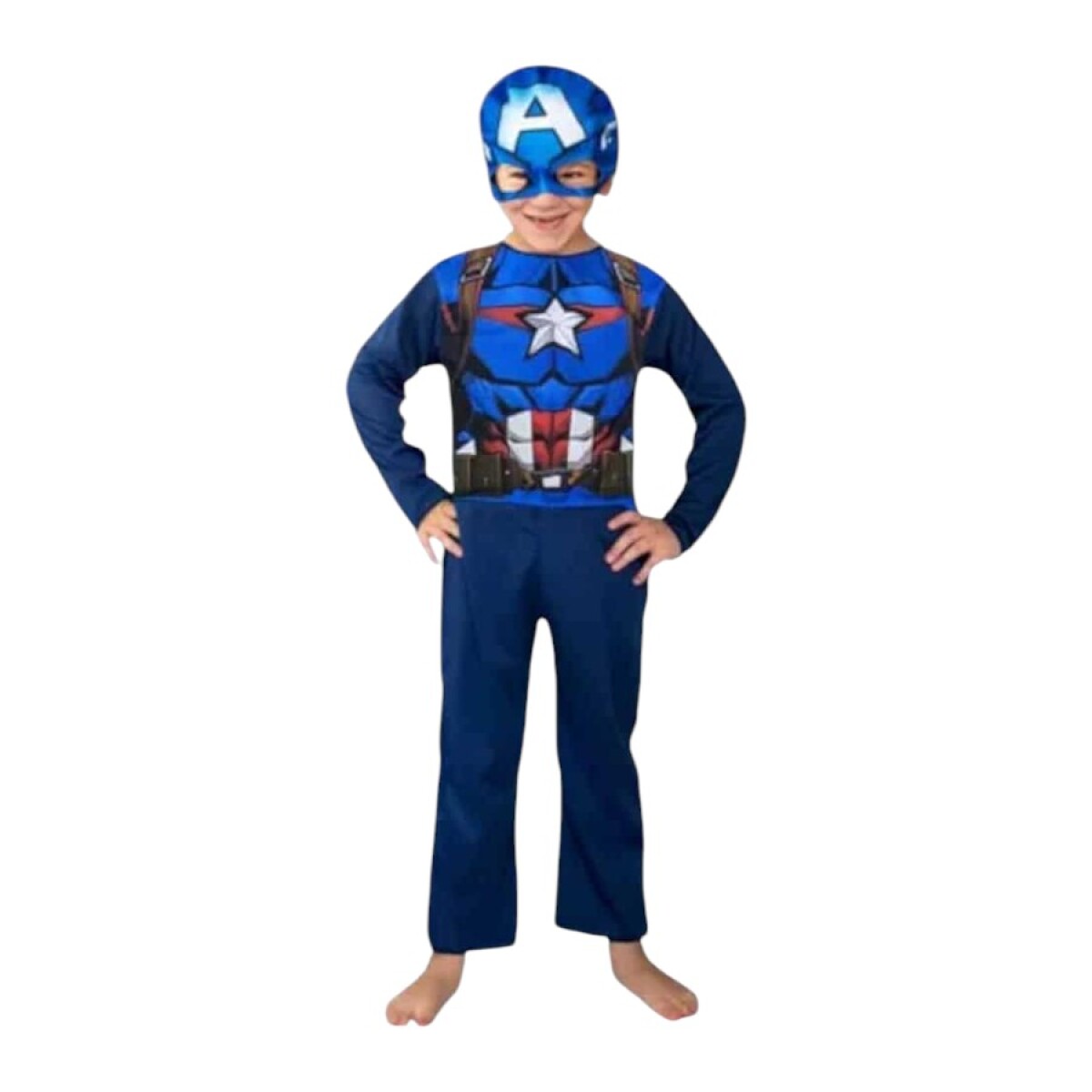 Disfraz Capitán América Niños - Talle 1 