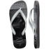 Sandalias de Hombre Havaianas Top Athletic Gris - Negro